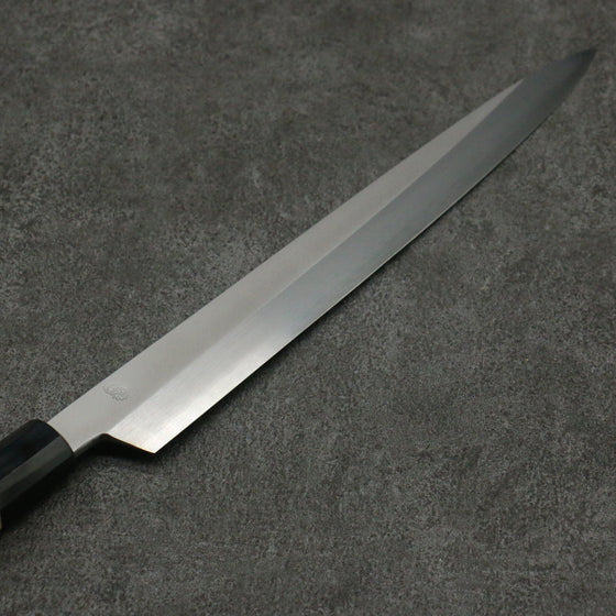 Kikuzuki Silver Steel No.3 Kasumitogi Yanagiba 300mm Magnolia Handle - Japanny - Best Japanese Knife