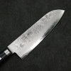 Seisuke Aonashi AUS10 3 Layer Nashiji Santoku 170mm Navy blue Pakka wood Handle - Japanny - Best Japanese Knife
