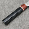 Seisuke VG10 Small Santoku 135mm Black Pakka wood Handle - Japanny - Best Japanese Knife