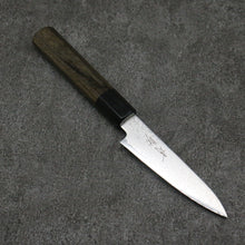  Seisuke VG10 Damascus Petty-Utility 105mm Gray Pakka wood Handle - Japanny - Best Japanese Knife