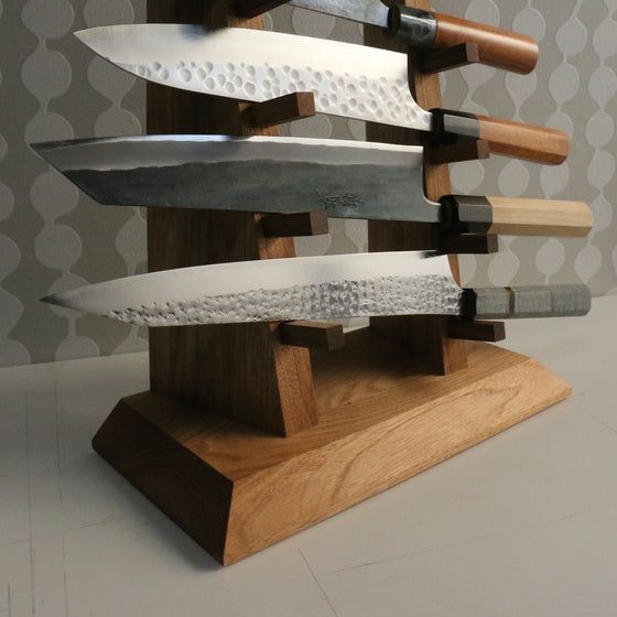 Knife tower rack for 8 knives - Japanny - Best Japanese Knife