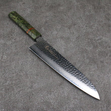  Sakai Takayuki VG10 33 Layer Damascus Gyuto 240mm Stabilized wood Handle - Japanny - Best Japanese Knife