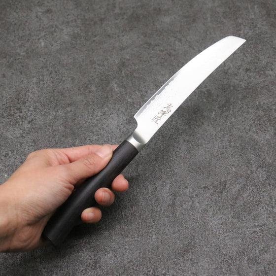 Shizu Set of 4 VG10 Damascus Steak 130mm Black Pakka wood Handle - Japanny - Best Japanese Knife