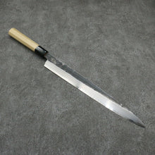  Kikuzuki White Steel No.2 Kurouchi Yanagiba 300mm Magnolia Handle - Japanny - Best Japanese Knife
