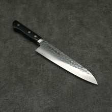  Kanetsune VG1 Hammered Gyuto 180mm Black Pakka wood Handle - Japanny - Best Japanese Knife