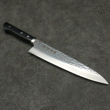  Kanetsune VG1 Hammered Gyuto 210mm Black Pakka wood Handle - Japanny - Best Japanese Knife