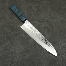 Sakai Takayuki VG10 33 Layer Damascus Gyuto 210mm Stabilized wood Handle - Japanny - Best Japanese Knife