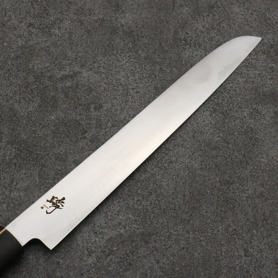 Shigeki Tanaka Majiro Silver Steel No.3 Bread Slicer 270mm Ebony Wood Handle - Japanny - Best Japanese Knife
