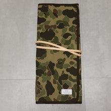  West Japan Tools Knife roll with 6 pockets Cloth Camouflage  640mm x 510mm - Japanny - Best Japanese Knife