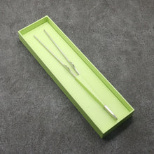  Gestura Silver metal Tongs  250mm - Japanny - Best Japanese Knife