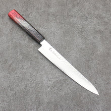  Sakai Takayuki Rinnou VG10 33 Layer Damascus Petty-Utility Japanese Knife 180mm Red Lacquered Handle - Japanny - Best Japanese Knife