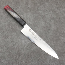  Sakai Takayuki Rinnou VG10 33 Layer Damascus Gyuto Japanese Knife 210mm Red Lacquered Handle - Japanny - Best Japanese Knife