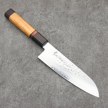  Sakai Takayuki VG10 33 Layer Damascus Santoku Japanese Knife 170mm Mountain cherry (12 sided) Handle - Japanny - Best Japanese Knife