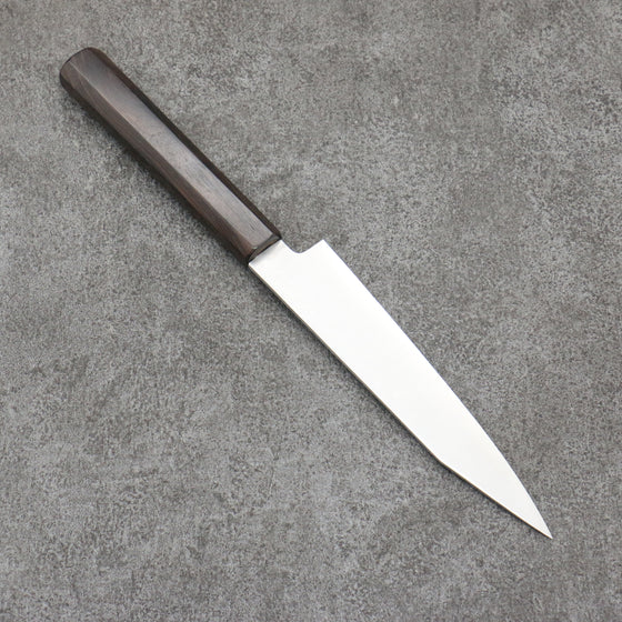 Seisuke Silver Steel No.3 Kiritsuke Petty-Utility 150mm Ebony Wood Handle - Japanny - Best Japanese Knife