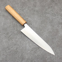 Seisuke Silver Steel No.3 Migaki Polish Finish Gyuto Japanese Knife 180mm White Oak Handle - Japanny - Best Japanese Knife