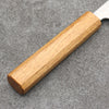 Seisuke Silver Steel No.3 Migaki Polish Finish Gyuto 180mm White Oak Handle - Japanny - Best Japanese Knife
