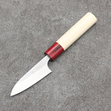  Masakage Yuki White Steel No.2 Nashiji Paring 75mm Magnolia Handle - Japanny - Best Japanese Knife