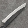 Nao Yamamoto Blue Steel Kurouchi Petty-Utility 160mm Shitan (ferrule: Black Pakka wood) Handle - Japanny - Best Japanese Knife