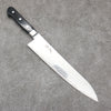 Seisuke Nami AUS10 Mirrored Finish Damascus Gyuto  240mm Black Pakka wood Handle - Japanny - Best Japanese Knife