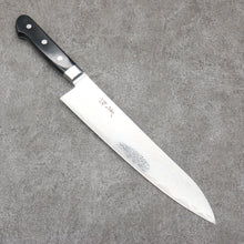  Seisuke Nami AUS10 Mirrored Finish Damascus Gyuto  240mm Black Pakka wood Handle - Japanny - Best Japanese Knife