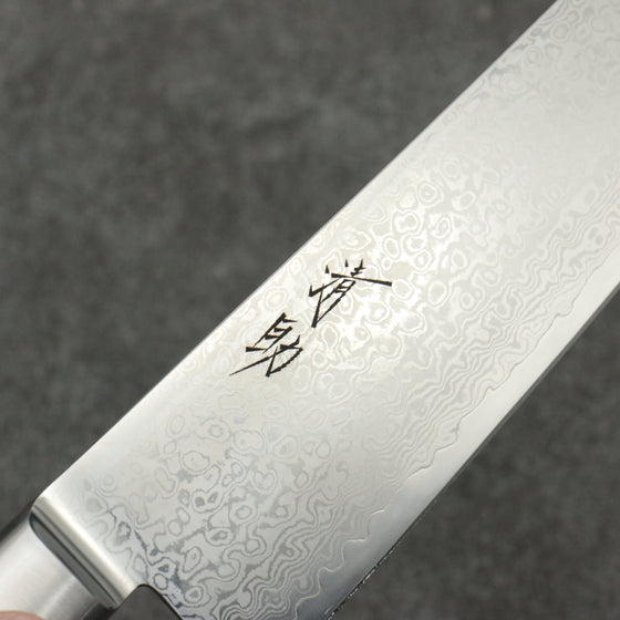 Seisuke VG10 33 Layer Mirrored Finish Damascus Gyuto  240mm Brown Pakka wood Handle - Japanny - Best Japanese Knife
