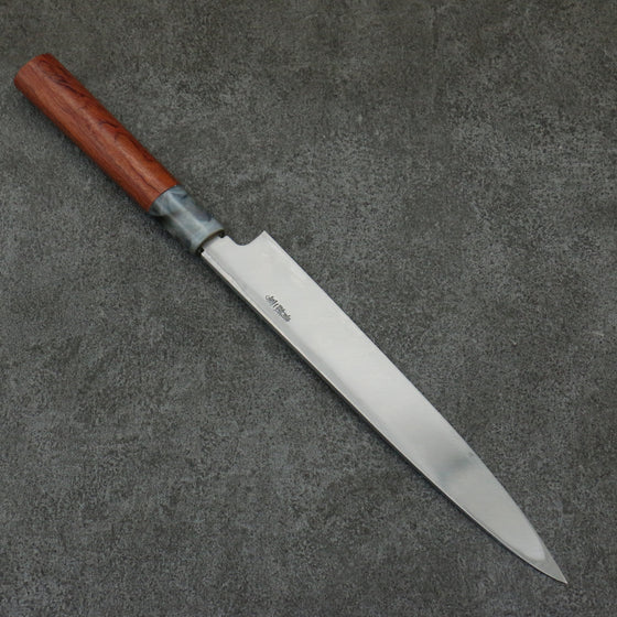 Hideo Kitaoka Blue Steel No.2 Yanagiba  210mm Bubinga Handle - Japanny - Best Japanese Knife