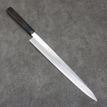  Tessen by Tanaka Tamahagane Yanagiba  315mm Ebony Wood Handle with Sheath - Japanny - Best Japanese Knife