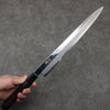 Tessen by Tanaka Tamahagane Yanagiba  315mm Ebony Wood Handle with Sheath - Japanny - Best Japanese Knife