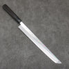 Tessen by Tanaka Tamahagane Sakimaru Yanagiba  300mm Ebony Wood Handle with Sheath - Japanny - Best Japanese Knife