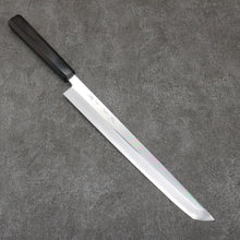  Tessen by Tanaka Tamahagane Sakimaru Yanagiba  300mm Ebony Wood Handle with Sheath - Japanny - Best Japanese Knife