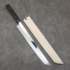 Tessen by Tanaka Tamahagane Sakimaru Yanagiba  300mm Ebony Wood Handle with Sheath - Japanny - Best Japanese Knife