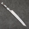 Sakai Takayuki Chef Series Hien Silver Steel No.3 Kiritsuke Yanagiba  270mm Stabilized wood (White Ferrule and End Cap) Handle with Sheath - Japanny - Best Japanese Knife