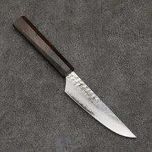  Sakai Takayuki VG10 33 Layer Damascus Steak  120mm Ebony(6 sided teardrop) Handle - Japanny - Best Japanese Knife