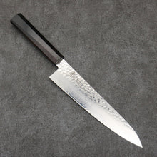  Sakai Takayuki VG10 33 Layer Damascus Gyuto  210mm Ebony(6 sided teardrop) Handle - Japanny - Best Japanese Knife