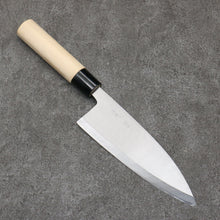  Nakaniida White Steel No.2 Migaki Polish Finish Deba  165mm Magnolia Handle - Japanny - Best Japanese Knife