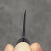 Nakaniida White Steel No.2 Black Deba  135mm Magnolia Handle - Japanny - Best Japanese Knife