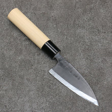  Nakaniida White Steel No.2 Black Deba  105mm Magnolia Handle - Japanny - Best Japanese Knife