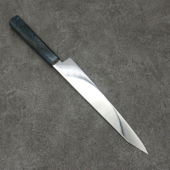 Seisuke VG10 Mirrored Finish Sujihiki  240mm Stabilized wood Handle - Japanny - Best Japanese Knife