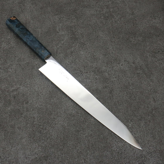 Seisuke VG10 Mirrored Finish Sujihiki  270mm Stabilized wood Handle - Japanny - Best Japanese Knife