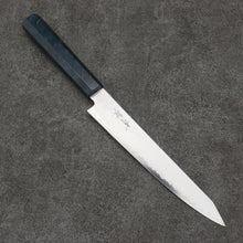  Seisuke VG10 Damascus Petty-Utility  180mm Stabilized wood Handle - Japanny - Best Japanese Knife