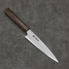  Sakai Takayuki Sanpou White Steel No.2 Matte Petty-Utility  150mm Wenge Handle - Japanny - Best Japanese Knife