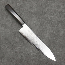  Seisuke VG10 Damascus Gyuto  210mm Ebony Wood Handle - Japanny - Best Japanese Knife