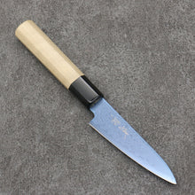  Seisuke VG10 Ion plating Damascus Petty-Utility  105mm Magnolia Handle - Japanny - Best Japanese Knife