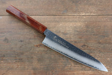  Sakai Takayuki VG10 33 Layer Damascus Gyuto 210mm Live oak Lacquered (Seiren) Handle - Japanny - Best Japanese Knife