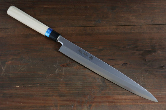 Sakai Takayuki INOX Molybdenum Yanagiba Magnolia Handle - Japanny - Best Japanese Knife