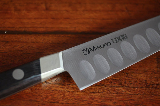 Misono UX10 Stainless Steel Petty-Utility Salmon Japanese Knife 120mm - Japanny - Best Japanese Knife