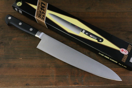Sakai Takayuki Grand Chef Swedish Steel Gyuto 240mm - Japanny - Best Japanese Knife