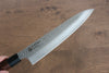 Seki Kanetsugu Heptagon Wood VG10 Hammered Gyuto 200mm Pakka wood (heptagonal) Handle - Japanny - Best Japanese Knife