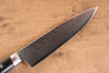 Seisuke Saiun VG10 Damascus Gyuto 200mm Black Micarta Handle - Japanny - Best Japanese Knife