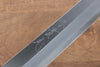 Jikko Shiko White Steel Sakimaru Yanagiba 300mm Ebony with Double Ring Handle - Japanny - Best Japanese Knife